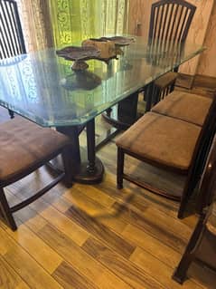 6 chair set dining table