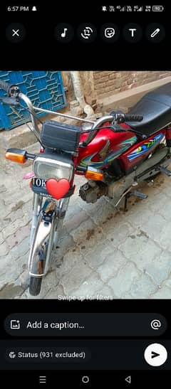 Hi speed 70cc Condition 10/9