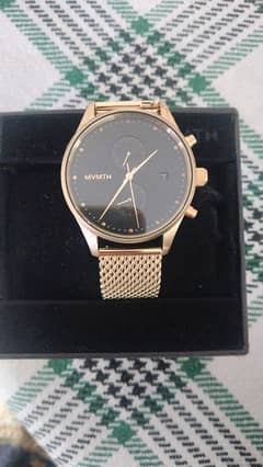 Gold Plated Men's Watch