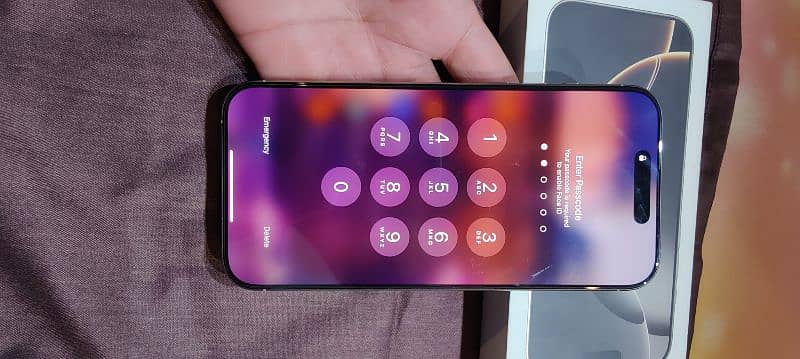 iPhone 16 pro max non PTA mint condition urgent up for sale 3