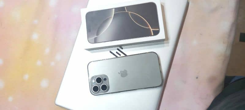iPhone 16 pro max non PTA mint condition urgent up for sale 7