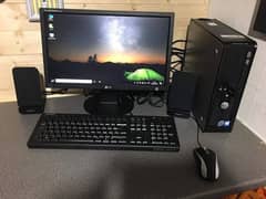 HP tower PC and full setup for sale