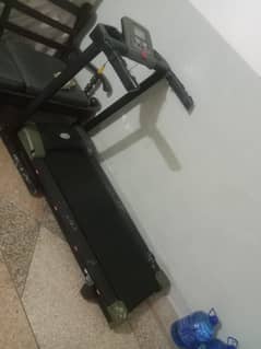 Motorized Treadmill 120 kg waited spotted