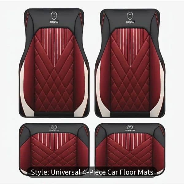 CAR FLOOR MATS 4 PCS SET 1