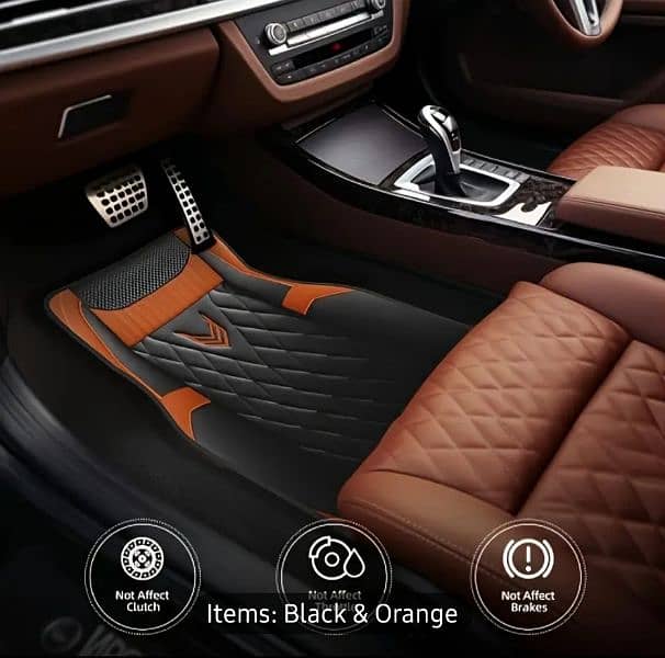 CAR FLOOR MATS 4 PCS SET 4
