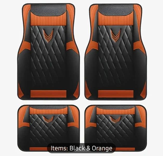 CAR FLOOR MATS 4 PCS SET 5