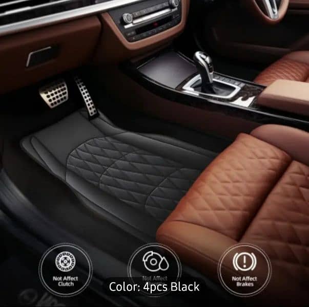 CAR FLOOR MATS 4 PCS SET 6