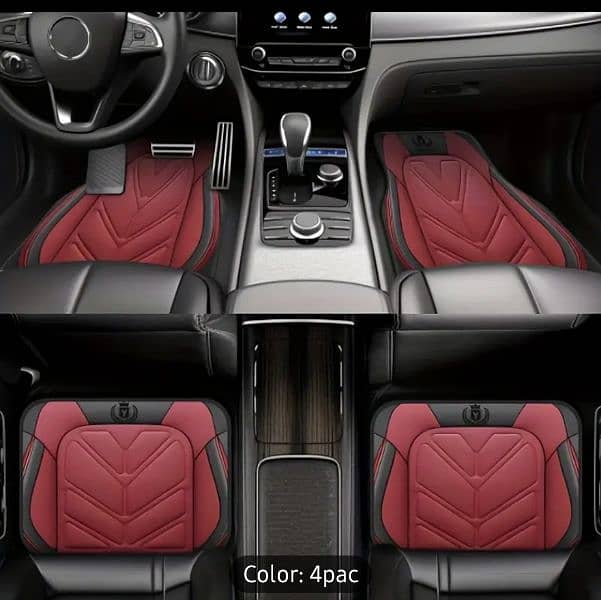 CAR FLOOR MATS 4 PCS SET 10