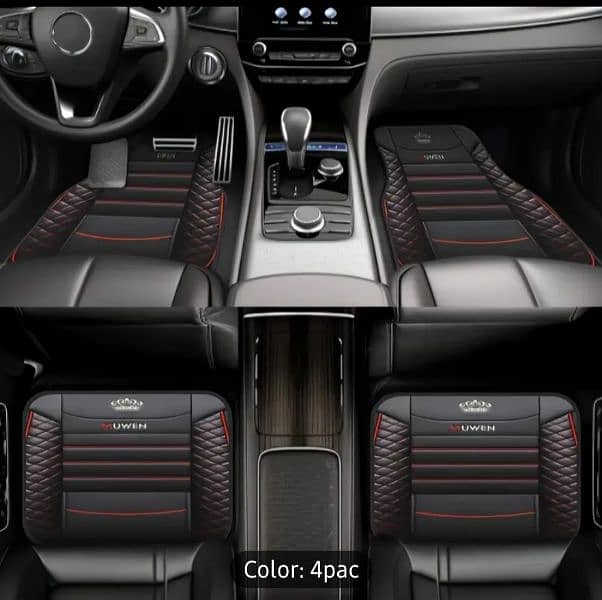 CAR FLOOR MATS 4 PCS SET 13