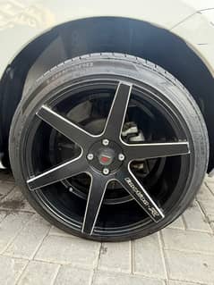 swift alloy wheel with tyre 17inch profile