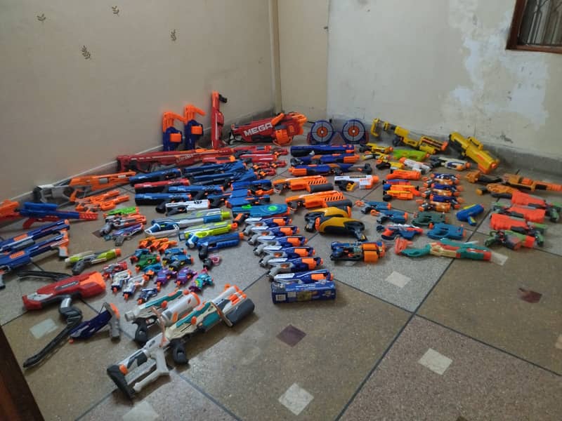 NERF Blasters 100+ available ( Delivery charges 150 0