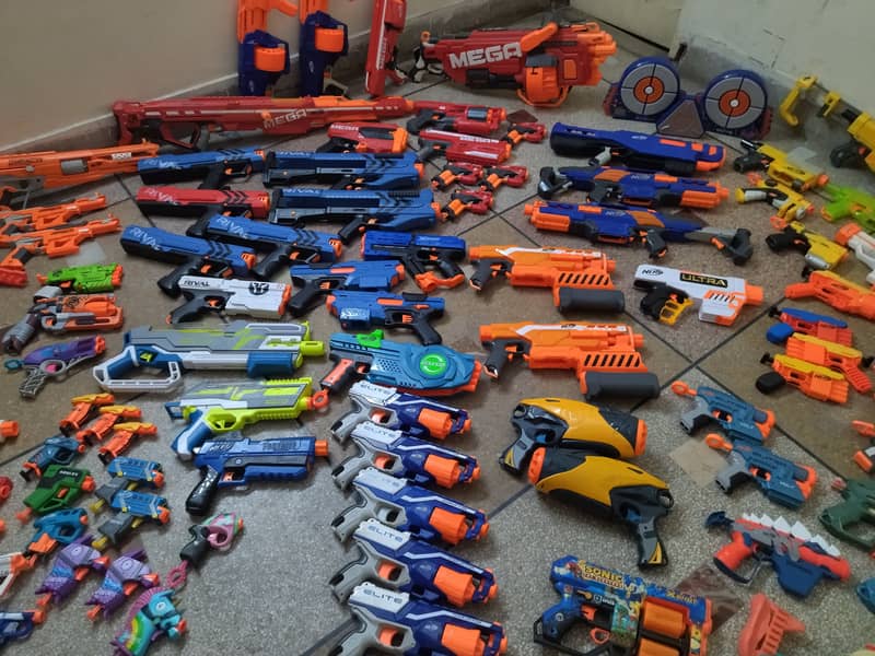 NERF Blasters 100+ available ( Delivery charges 150 5