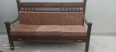 wooden sofa 5 setar