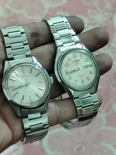 antique Seiko 5 Vintage Watch Japan citizen Rolex orient pocket Roamer