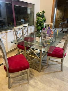 6 seater dining table