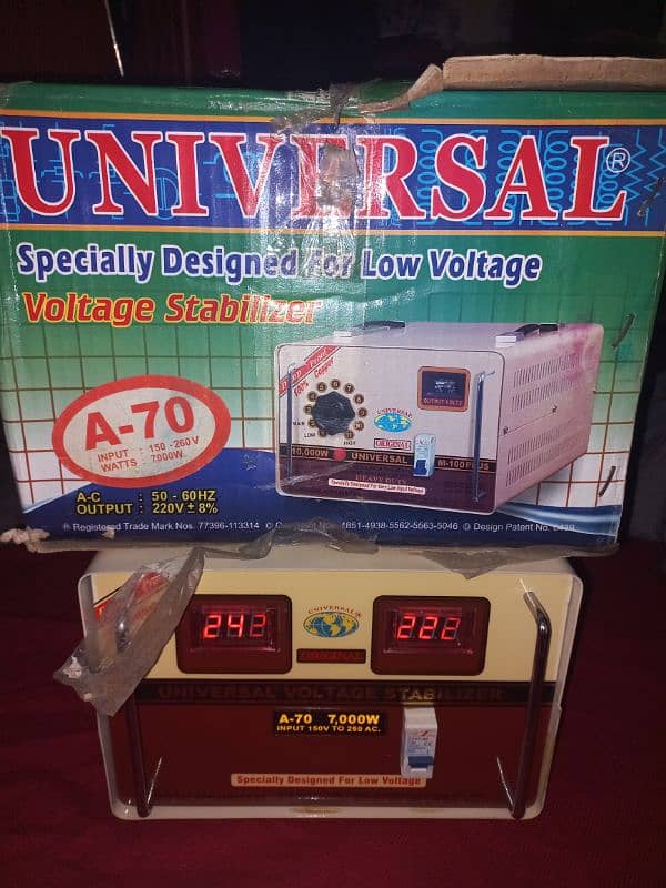 stabulizer Universal orignal 7000 watts 6