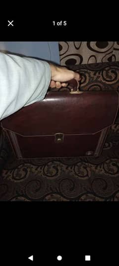 Leather bag