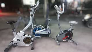 Slimline Magnetic cycle exercise cycling machine Elliptical bike gym