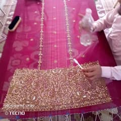 NEWLY PREPARED BRIDAL DRESS FOR SALE MANUFACTURED FROM MULTAN