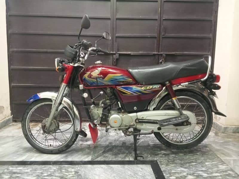 Honda CD 70 full ok  all documents cleared 1