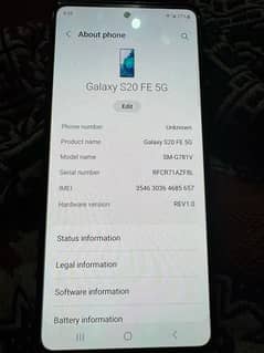 Samsung Galaxy S20 FE 5G