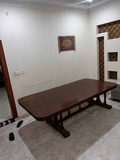 Wooden Dining Table for sale …. contact 03705285050