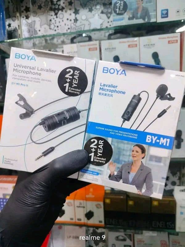 Boya wired microphone | 3 year warranty | Boya M1 or Boya M1 Pro II 0