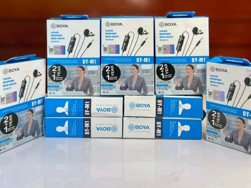 Boya wired microphone | 3 year warranty | Boya M1 or Boya M1 Pro II 1