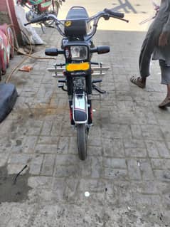 honda 70 black