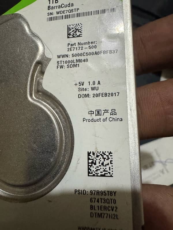 1tb Seagate Laptop And Computer Hard drive 3