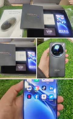 vivo x200 pro with buds nd vip card