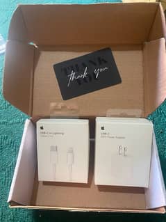 I phone original charger set