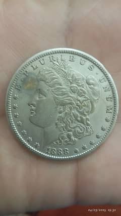 American morgen Silver dollar coin