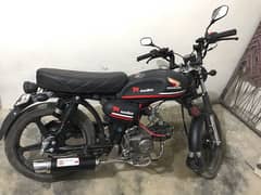 Cafe Racer Bionic 70cc Model 2016 Karachi Number