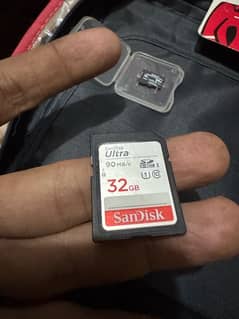 32gb sandisk camera memory card