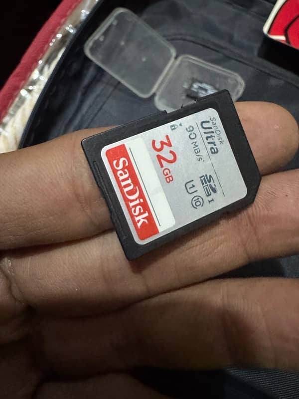 32gb sandisk camera memory card 10