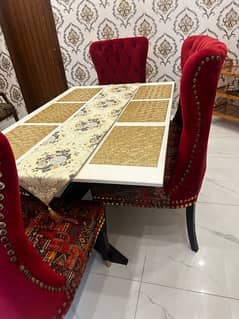 dinning table 6 seater