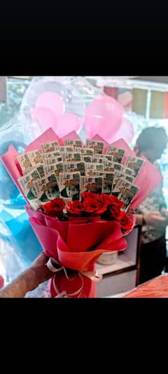 Eid Gift , wife, Eid Mubarak Gift, flowers bouquet,,Money bouquet avai