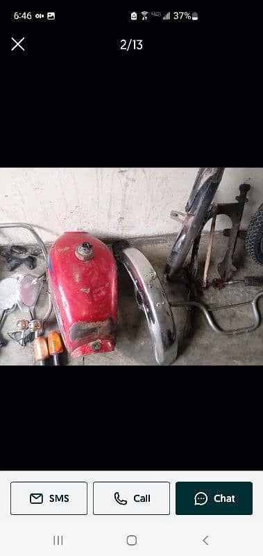 parts of bike. . 70cc for cafe racer