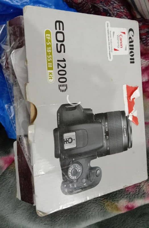 canon 1200d with 18:55 5