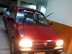 Mehran 97 Red Petrol Family use car