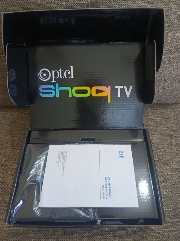 PTCL SHOQ TV, Box Packed. 1