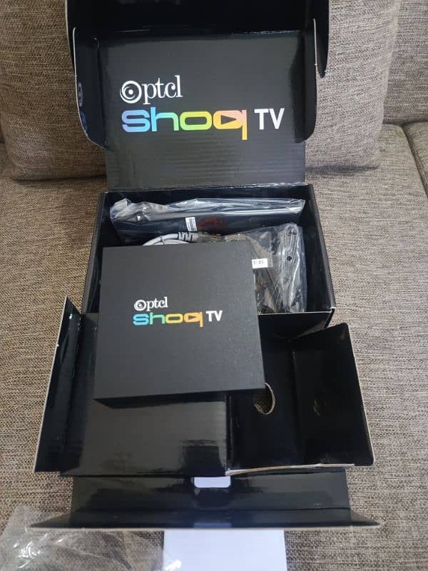 PTCL SHOQ TV, Box Packed. 2