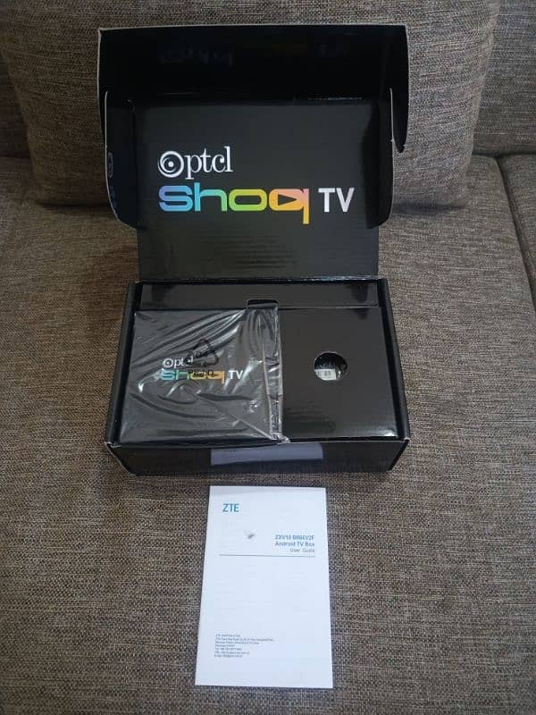 PTCL SHOQ TV, Box Packed. 5