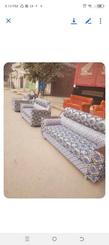 sofa set 3. . . 2. . . . 1. . . . . . 6 seter 6