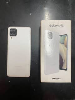 Samsung Galaxy A12 128/4 GB. Official PTA approved. Exchange with 6a