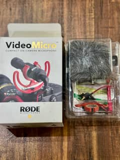 Rode VideoMicro On-Camera Microphone almost new