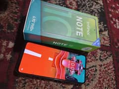 Infinix note 10 6/128 complete box mint condition