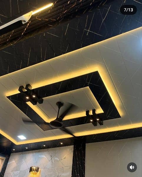 Pvc Sheet - Pvc Wall Panel - Wpc Fluted Panel - Wallpaper - Ceiling 4