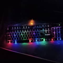 Light Keyboard Mouse set , Banda Company Laptop  Keyboard RGB Light